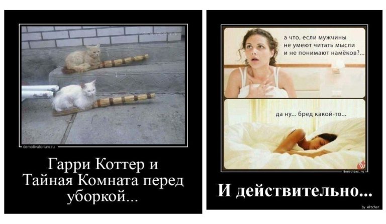 Новые демотиваторы и Гарри Коттер