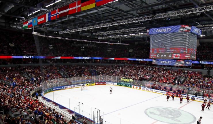 Сборная Латвии сразится с командой Чехии сегодня в 20:20 в «Арене Рига»