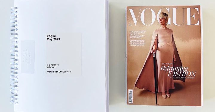 Британский Vogue выпустил номер, написанный шрифтом Брайля