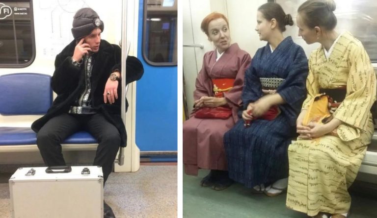 Моднявые персонажи из метро, с которыми забываешь куда ехал