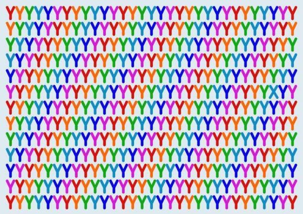 Если вы сумели на это картинке найти спрятанную букву за 21 секунду, ваш IQ равен 140