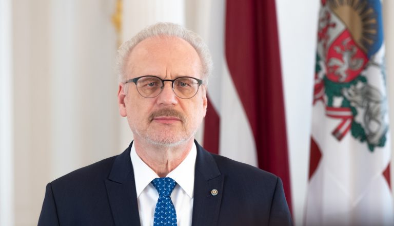Президент поздравил всех жителей с Днем восстановления независимости Латвии