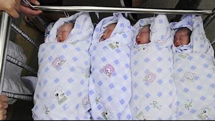 В День защиты детей в таллиннском роддоме родились четверняшки