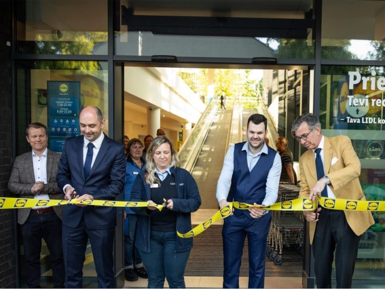 В Агенскалнсе открылся долгожданный Lidl