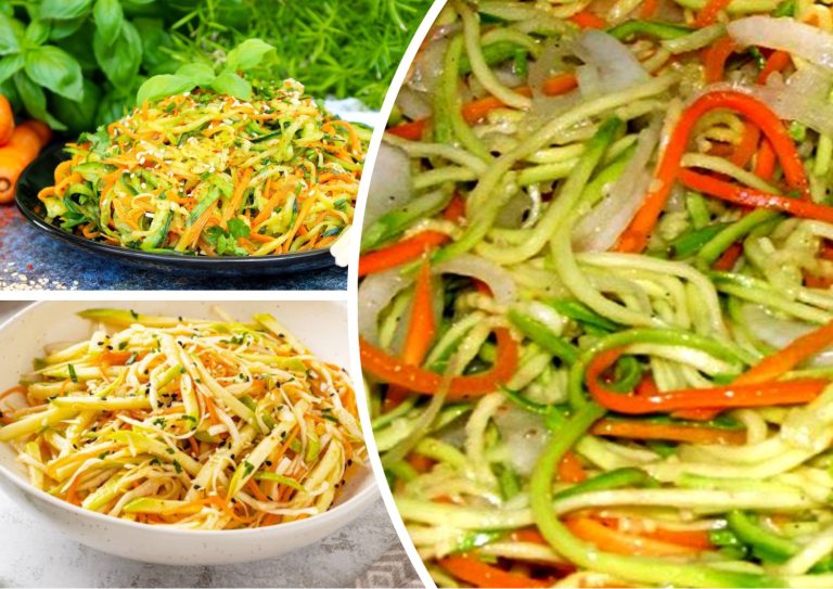 Кабачки по-корейски. Жарить не надо