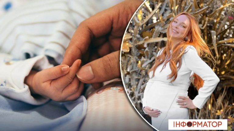 Актриса Линдси Лохан родила первенца