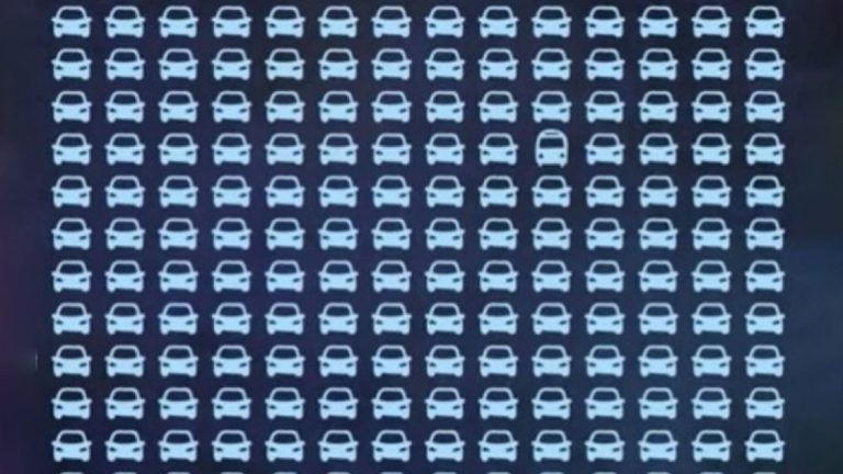Тест IQ: сможете ли вы найти автобус менее чем за пять секунд?