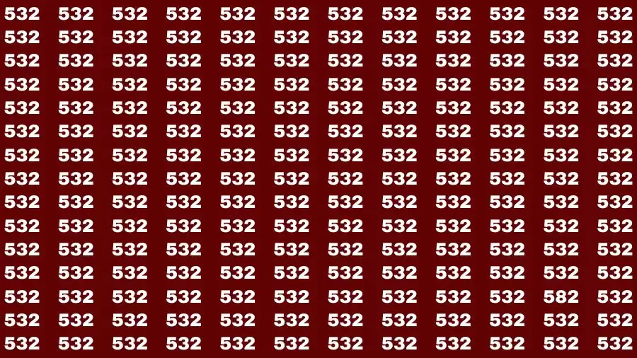 Проверка зрения, IQ и нервов в одном тесте: найди число 582 и успокойся!