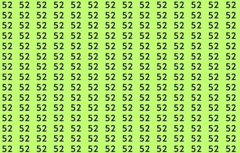 Не видите число 57? А оно есть! Найдите его за 20 секунд
