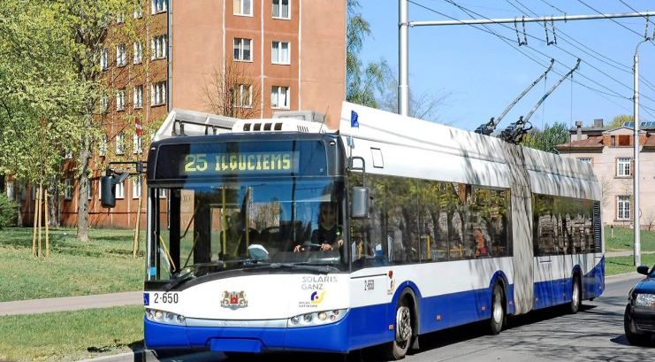 В День знаний общественный транспорт в Риге будет бесплатным