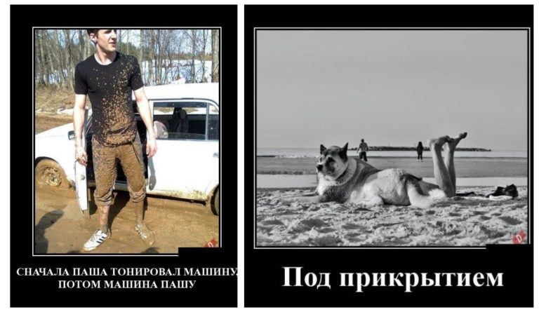 Новые демотиваторы и на пляже под прикрытием