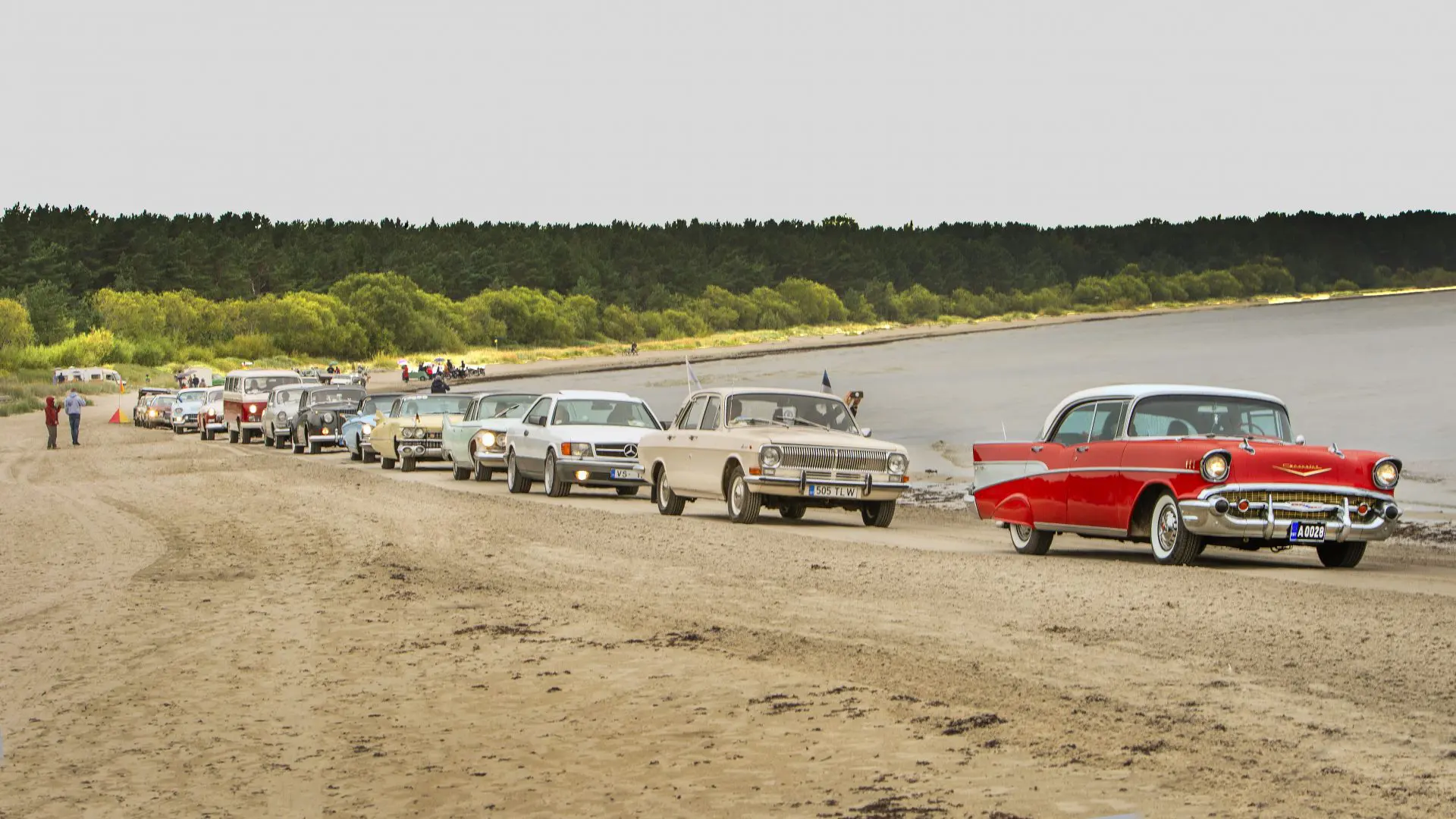 Сегодня состоится ежегодное ралли ретро-автомобилей «Retro Jūrmala»
