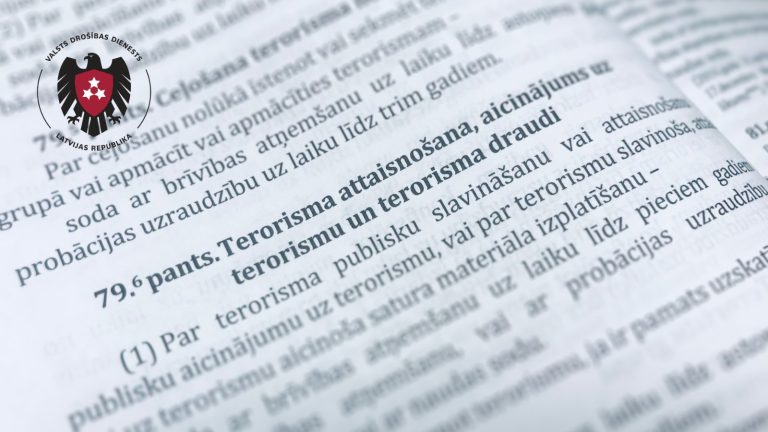 СГБ задержала гражданина Латвии за прославление и оправдание терроризма