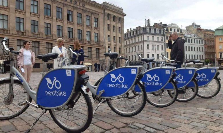 Сегодня в Риге можно будет бесплатно взять напрокат велосипеды Nextbike