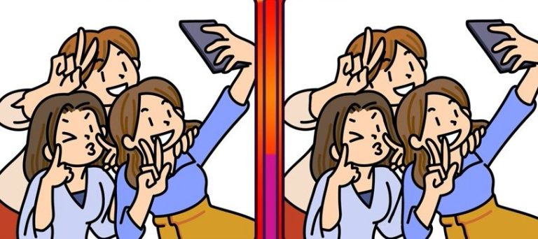 IQ-тест: Только наблюдательный может найти различия в двух сделанных селфи