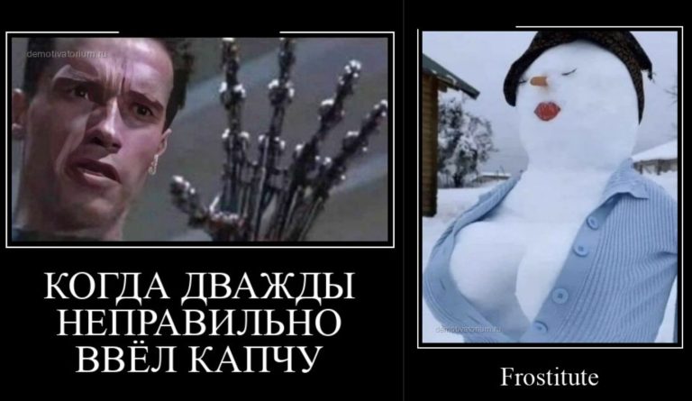 Новые демотиваторы и терминатор