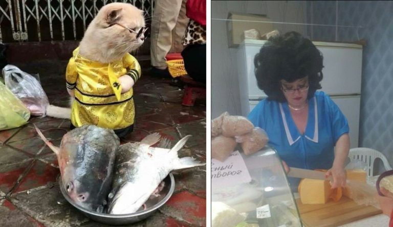 Необычные продавцы, от которых без покупки не уйдешь