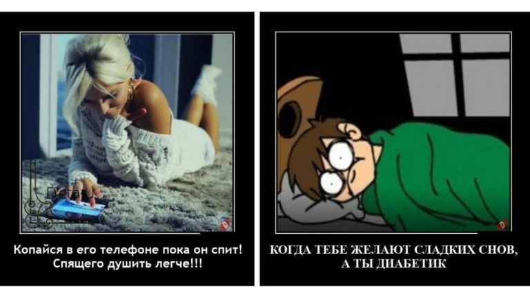 Новые демотиваторы и сладкие сны