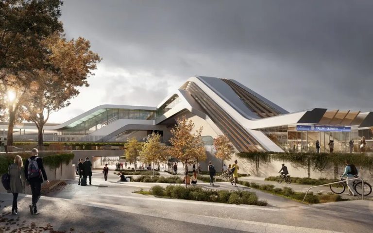 Teрминалы Rail Baltic останутся без мебели до 2030 года