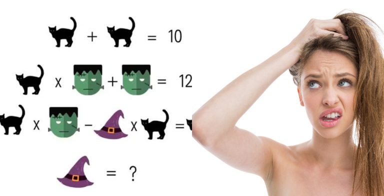 ТЕСТ IQ: узнай чему равна шляпа ведьмы за 10 секунд, ты же умный?!