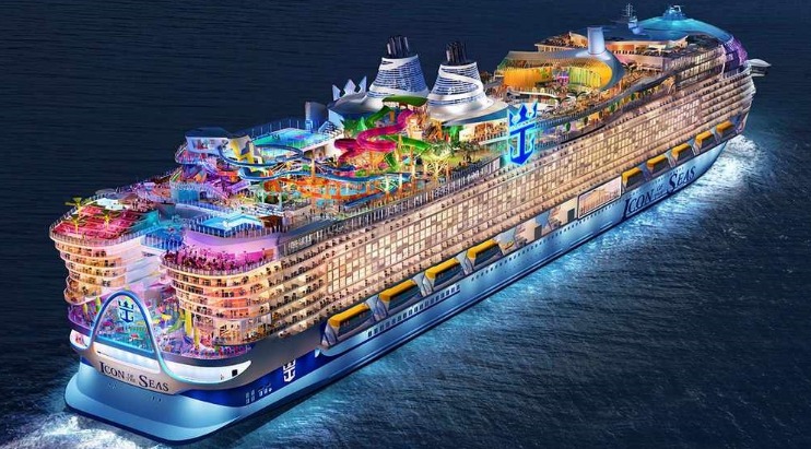В Финляндии достраивают самый большой в мире круизный лайнер «Icon of the Seas»