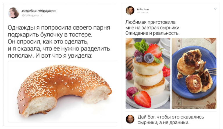 Забавные истории о готовке и сырники с драниками