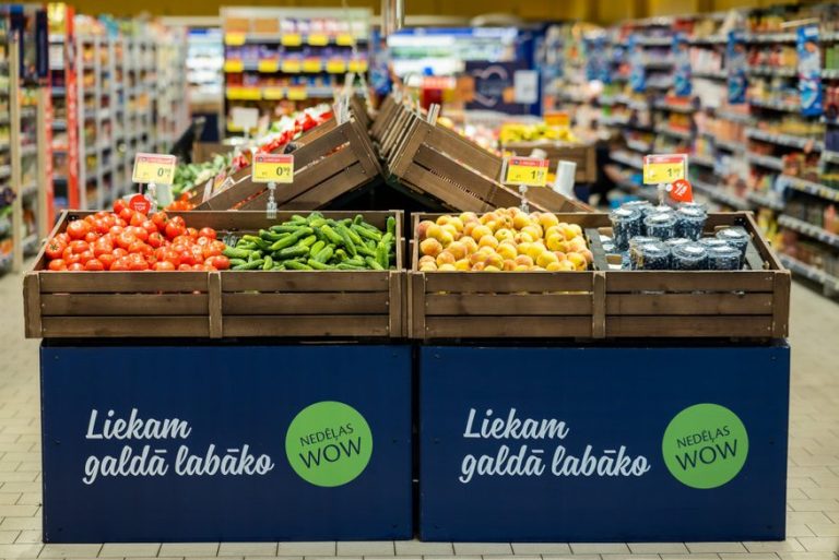 Maxima «заморозит» цены на местные фрукты и овощи с 1 января