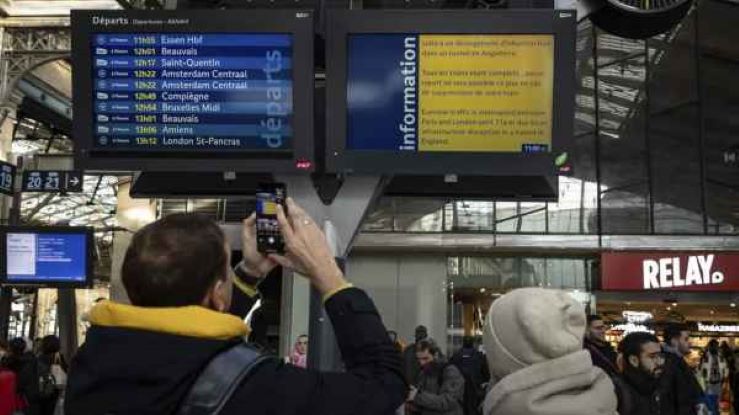 Поезда Eurostar отменили из-за наводнений в туннелях, соединяющих Европу с Англией