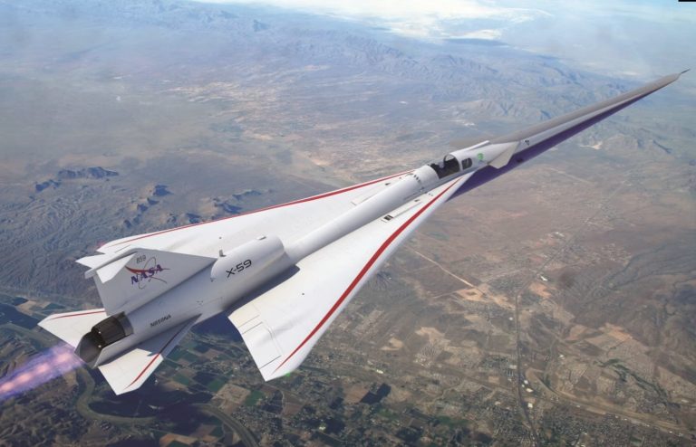 Представлен сверхзвуковой самолёт NASA c «тихим сверхзвуком»