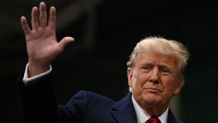 Сильный мороз не помешал Трампу одержать первую победу в Айове