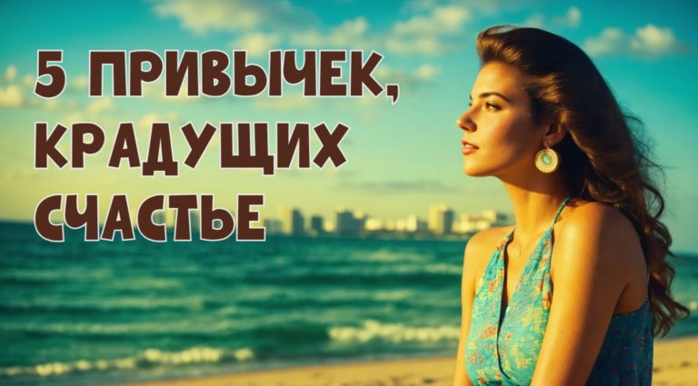 Этими пятью привычками вы саботируете собственное счастье