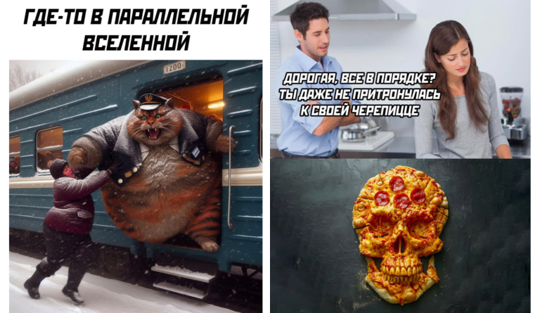Прикольные картинки с надписями и параллельная вселенная