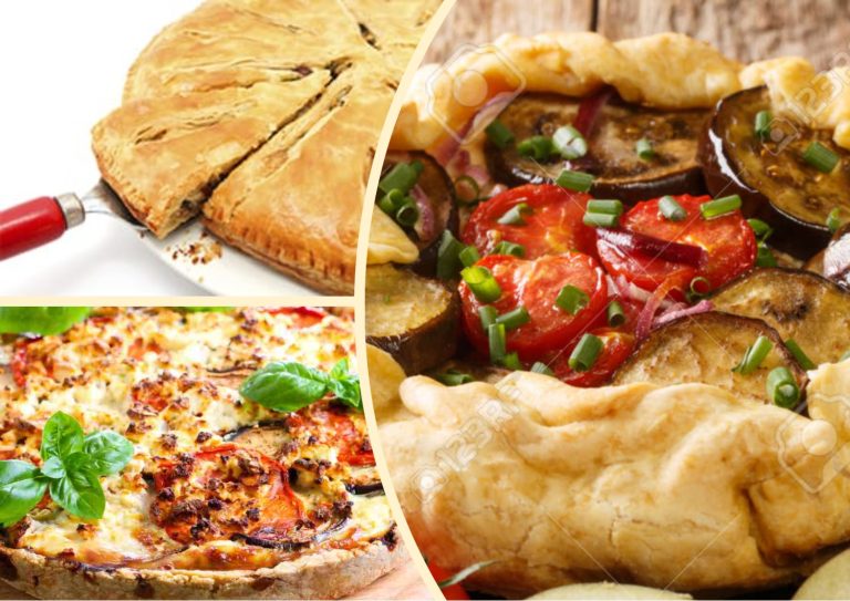 Итальянский деревенский пирог с баклажанами: красота, вкуснота, быстрота