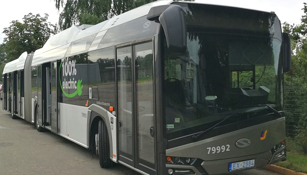 Rīgas satiksme купит 17 электробусов и создаст семь пунктов быстрой зарядки