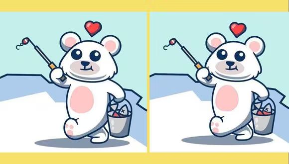 Не дай себя обмануть — они не одинаковые! Найди 3 отличия между медведями за 19 секунд