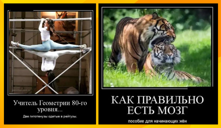 Новые демотиваторы и учитель геометрии