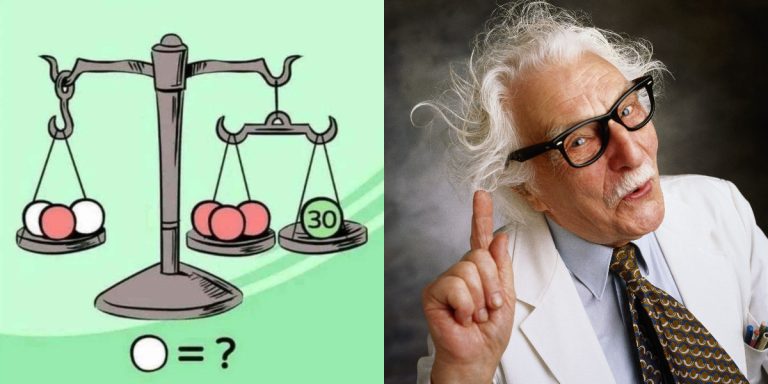 Сколько весит белый шар?! Задачка для гениев с IQ 140+