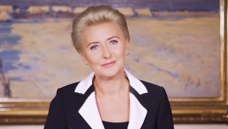 В Даугавпилсе гостила жена президента Польши Агата Корнхаузер-Дуда