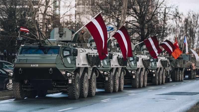 В День восстановления независимости Латвии в Резекне пройдет военный парад