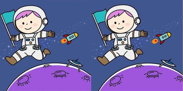 Лунная миссия: сличаем космонавтов на предмет 4-х отличий за 14 секунд!