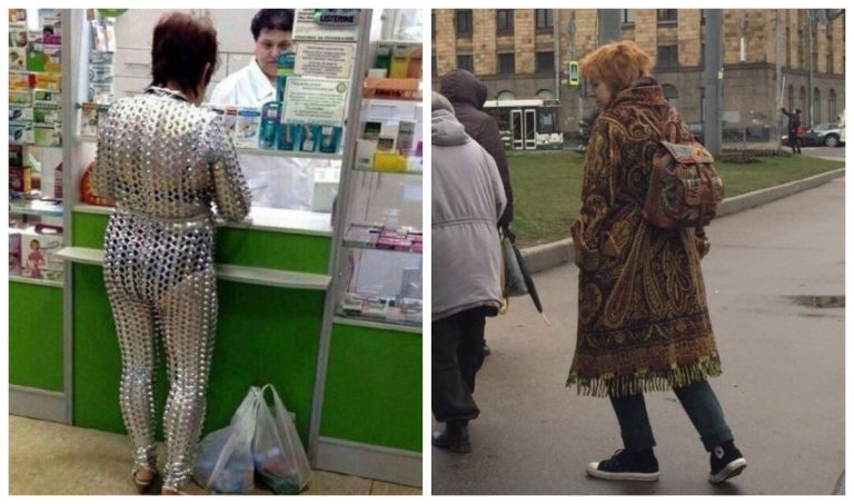 А кто тут так вырядился? Ахтунг: модники метро вылезли на поверхность!