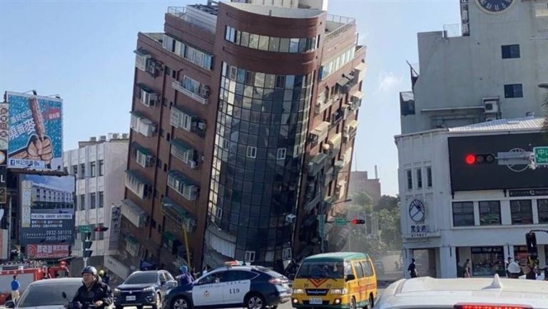 В Тайване произошло самое мощное землетрясение за 25 лет