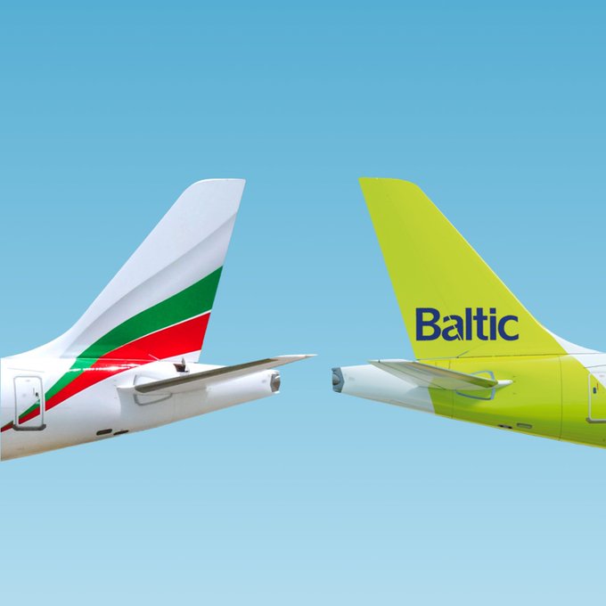 airBaltic начала полеты в сотрудничестве с Bulgaria Air