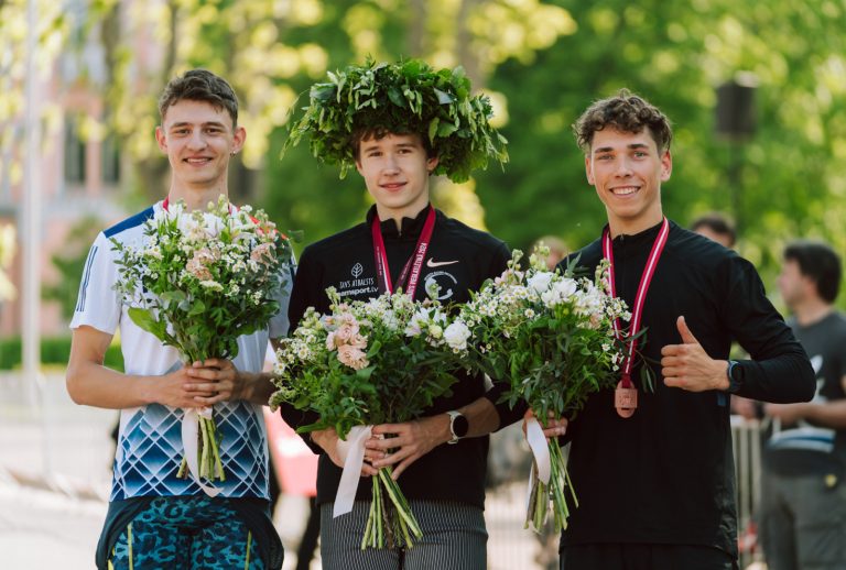 Названы чемпионы Латвии в забеге на милю рижского марафона Rimi 