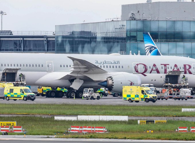 12 человек получили травмы на авиарейсе Qatar Airways из Дохи в Дублин