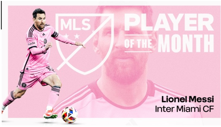 Месси обошел Суареса и признан лучшим игроком апреля в лиге MLS