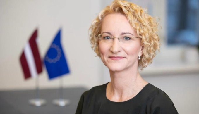 Даце Мелбарде назначена парламентским секретарем МИД