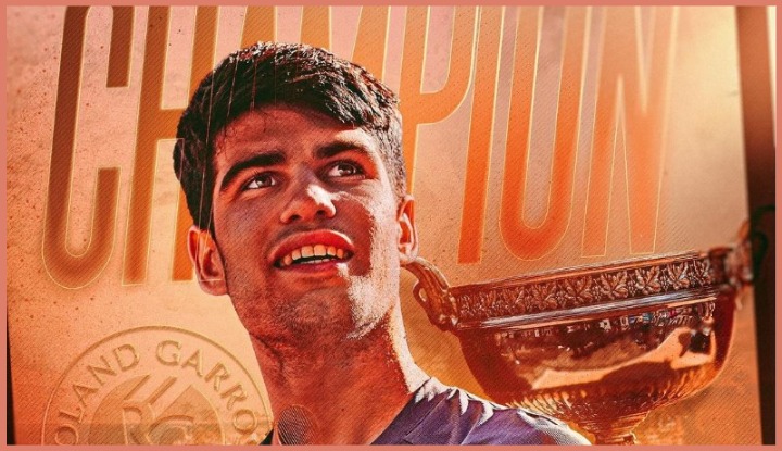 Чемпионом «Ролан Гаррос» стал испанец Алькарас