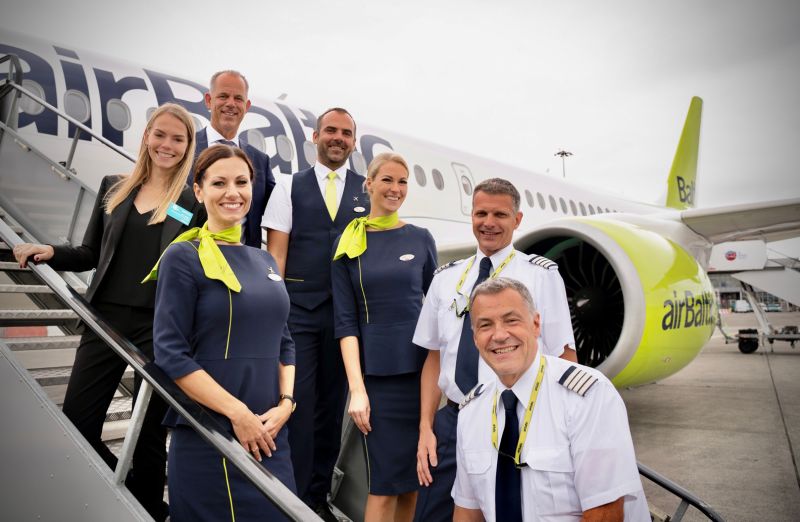 Компания airBaltic предлагает 120 вакансий. И не только в Риге