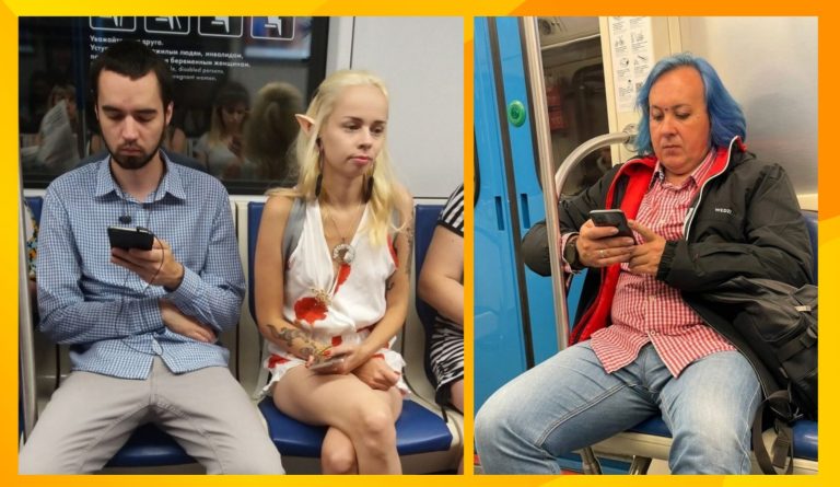 Куда едешь такой нарядный? Новая подборка модников из метро